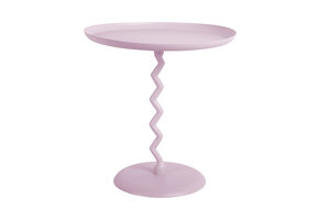Leitmotiv - Bijzettafel Zig Zag Medium - Zachtpaars