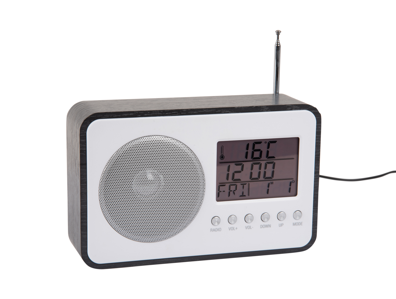 Karlsson - Wekker FM Radio - Zwart