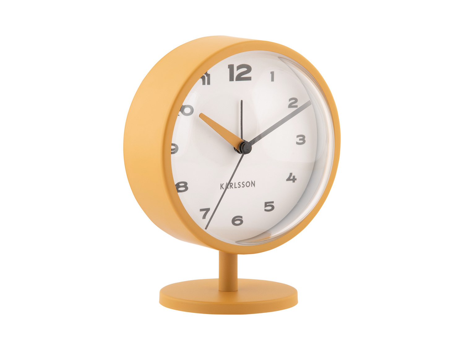 Karlsson - Wekker Brisk Dome - Okergeel