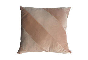 Present Time - Sierkussen Tono Vierkant - Peach orange