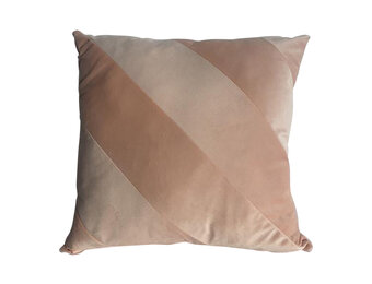 Present Time - Sierkussen Tono Vierkant - Peach orange