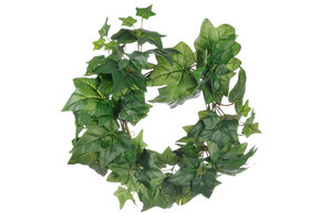 J-Line - Geurolie+bloem Glas Oranje - 11.5x8.5x27cm