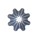 Light & Living - Lampenkap BEZAHA - 50x18.5x45cm - Zwart