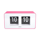 Karlsson - Wand/Tafelklok Funky Flip - Helderroze