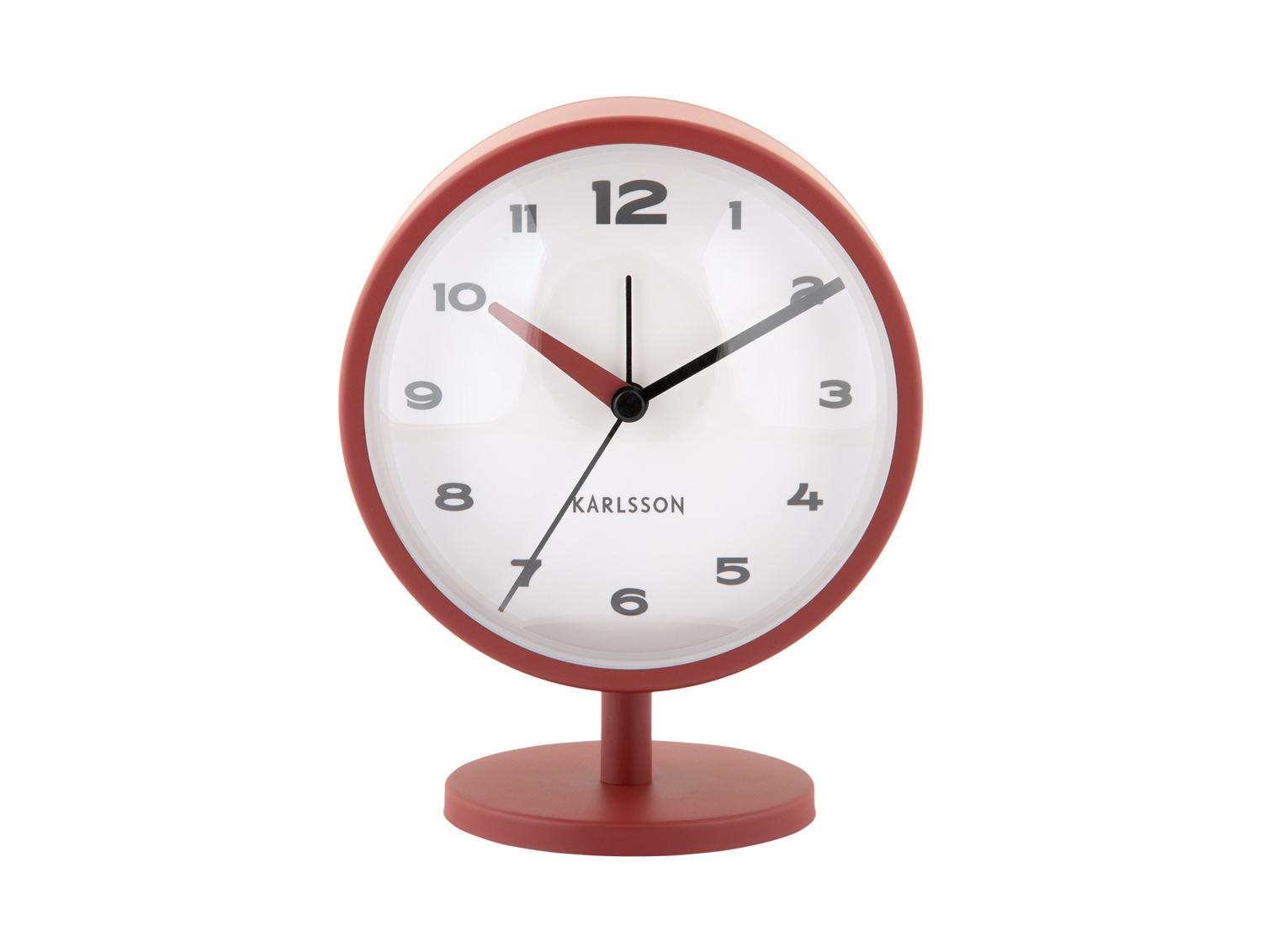 Karlsson - Wekker Brisk Dome - Rode oker