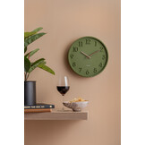 Karlsson - Wandklok Calma - Army green