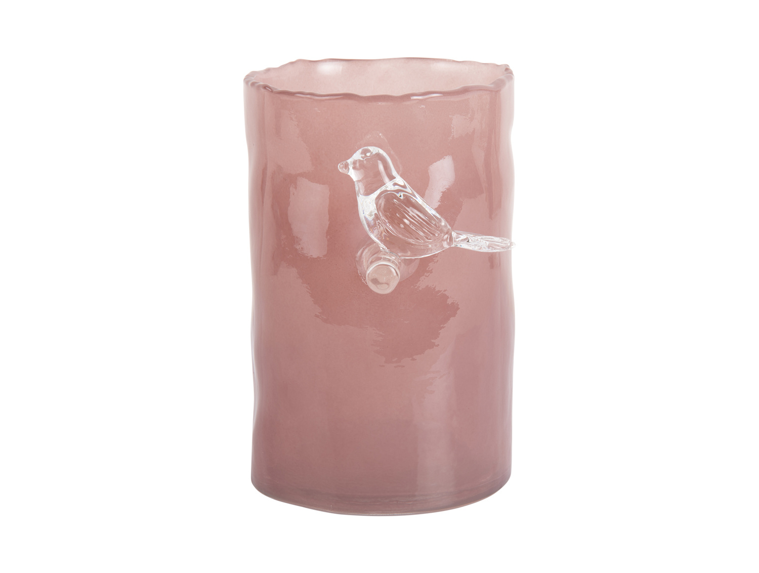 Present Time - Vaas Bird On Branch Small - Zachtroze