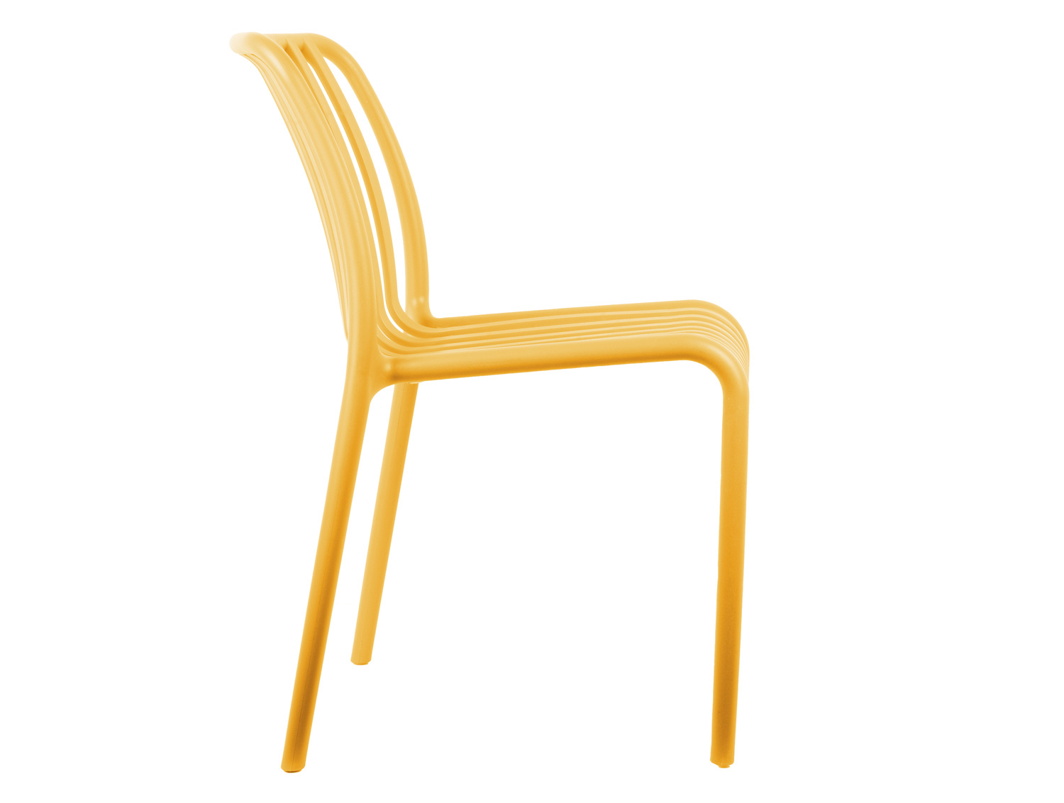 Leitmotiv - Eetkamerstoel Glee - Heldergeel