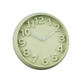 Karlsson - Wandklok Elevated Classic Numbers - Tea green- Ø33,5cm