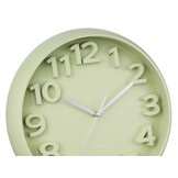 Karlsson - Wandklok Elevated Classic Numbers - Tea green- Ø33,5cm