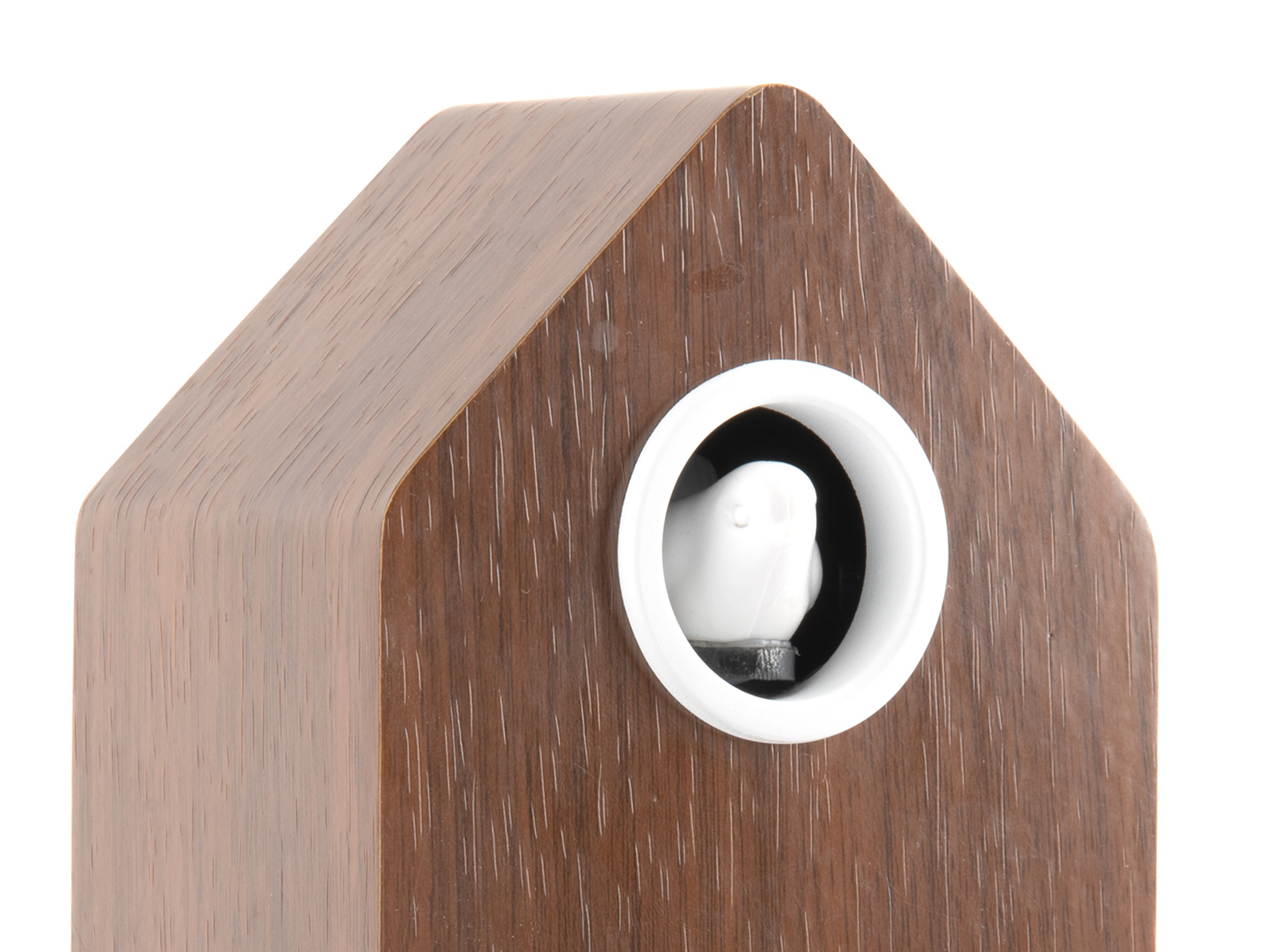 Karlsson - Wekker Cuckoo LED - Dark wood veneer