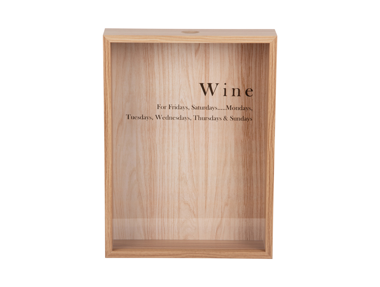 Present Time - Wine Momentum Box - Licht hout
