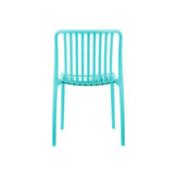 Leitmotiv - Eetkamerstoel Glee - Turquoise blue