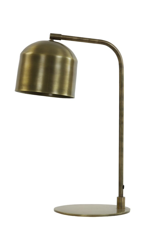 Light & Living - Bureaulamp ALESO - 32x20x48cm - Brons