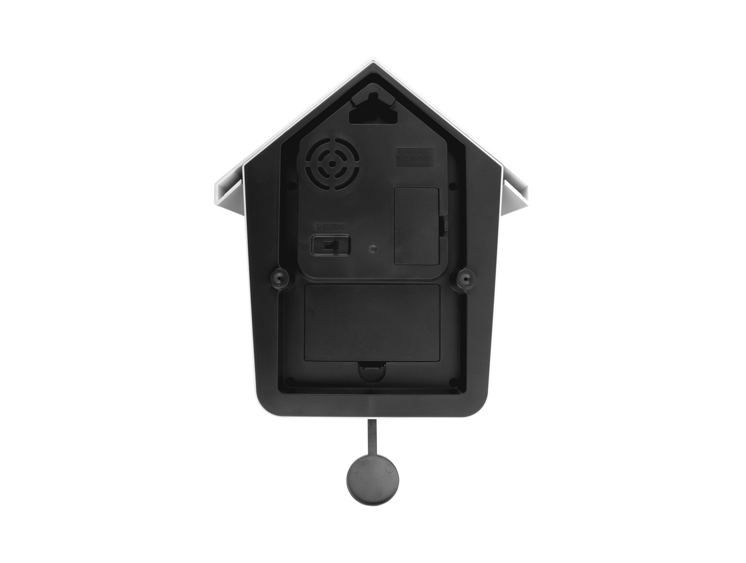 Karlsson - Wandklok Cuckoo Light - Ochre yellow & misty blue