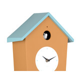 Karlsson - Wandklok Cuckoo Light - Ochre yellow & misty blue