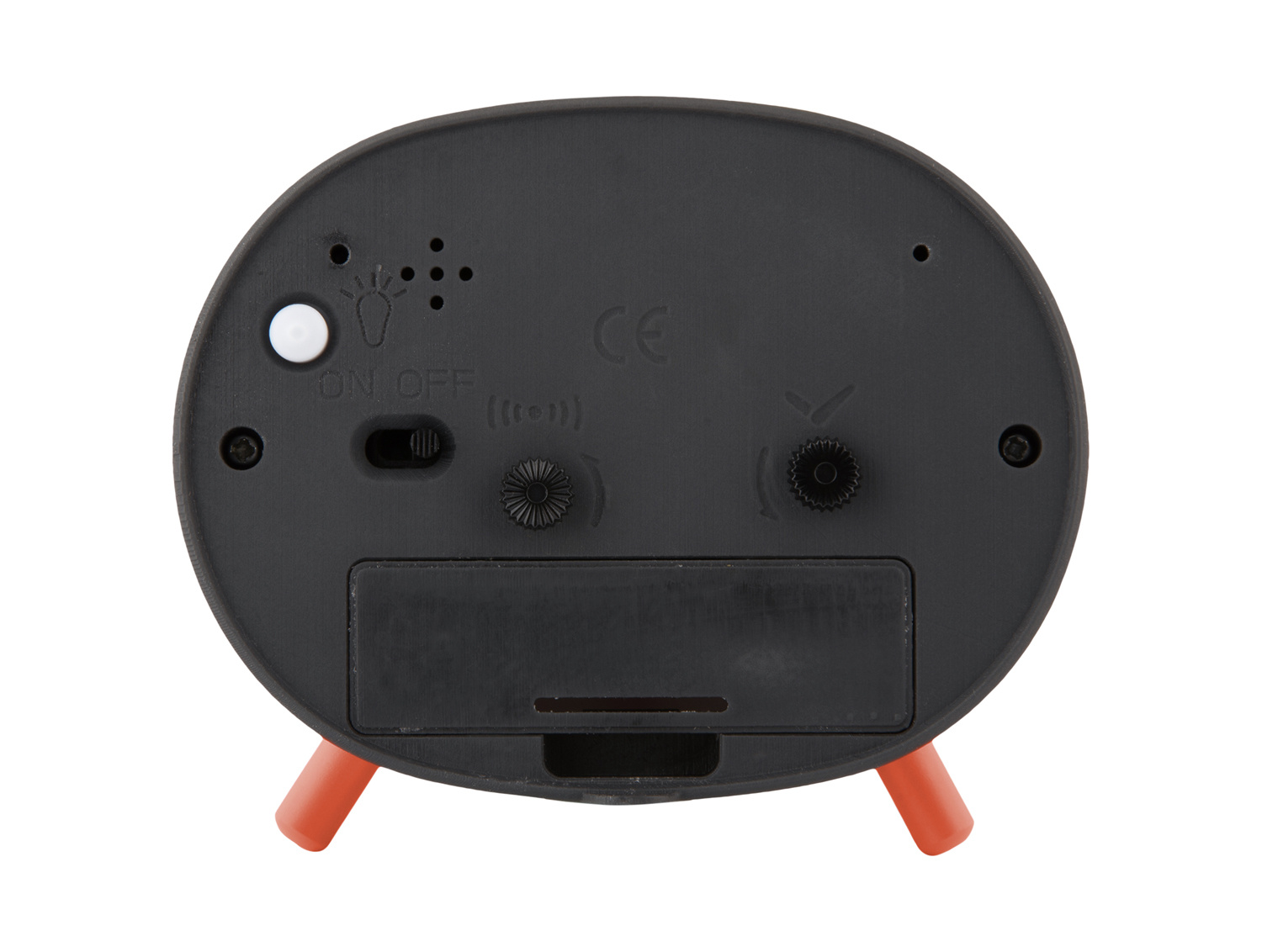 Karlsson - Wekker Cheeky Oval - Zachtblauw