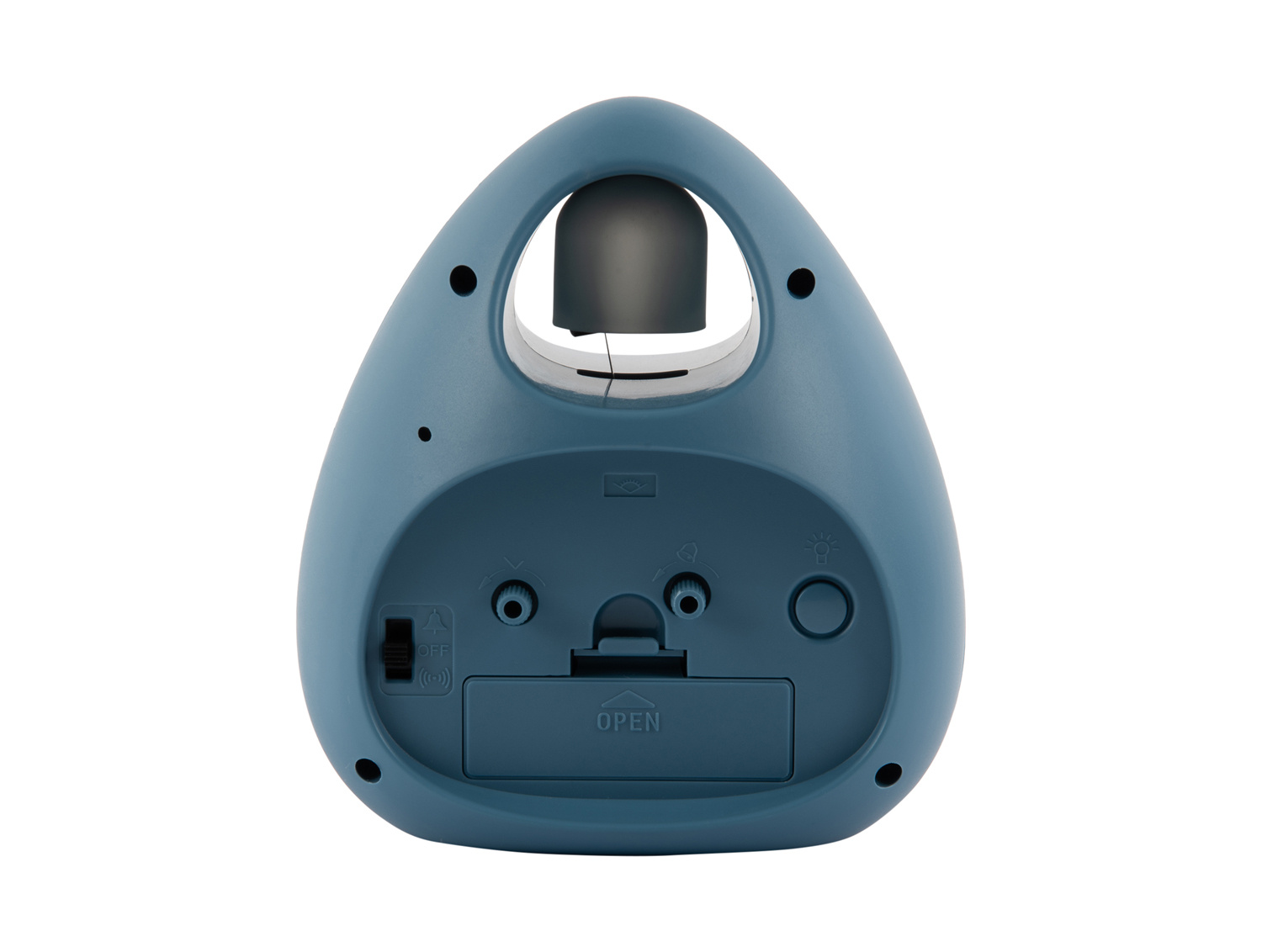 Karlsson - Wekker Blob Bell - Denimblauw