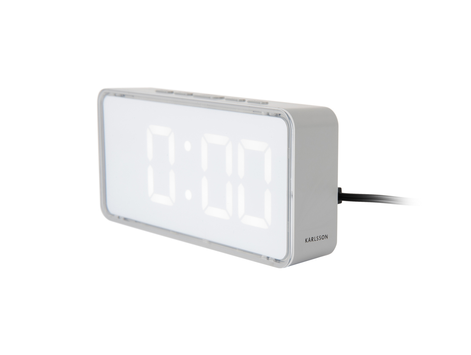 Karlsson - Wekker Audaz - Wit
