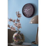 Karlsson - Wandklok Elevated Classic Numbers - Zwart- Ø33,5cm