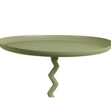 Leitmotiv - Bijzettafel Zig Zag Medium - Army green
