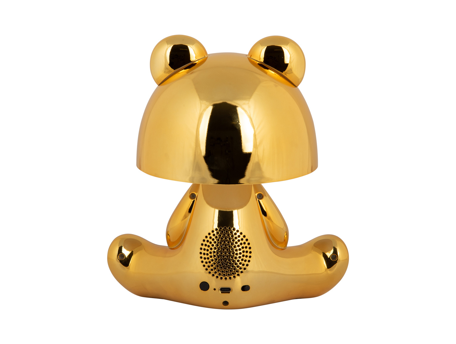 Leitmotiv - Tafellamp Bear LED w. Bluetooth Speaker - Verguld