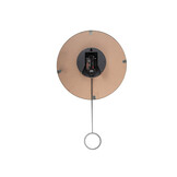 Karlsson - Wandklok Cheeky Dome Pendulum - Zachtgeel