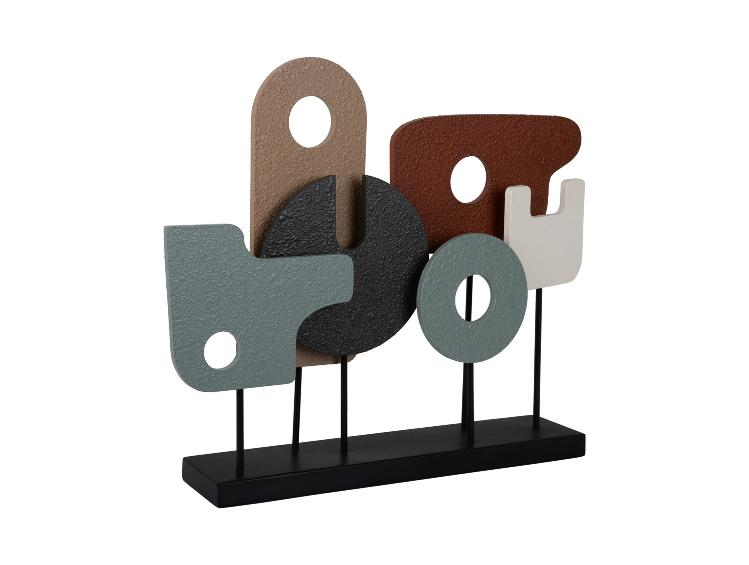 Present Time - Beeld Abstract Art Large - Multicolor