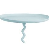 Leitmotiv - Bijzettafel Zig Zag Medium - Zachtblauw