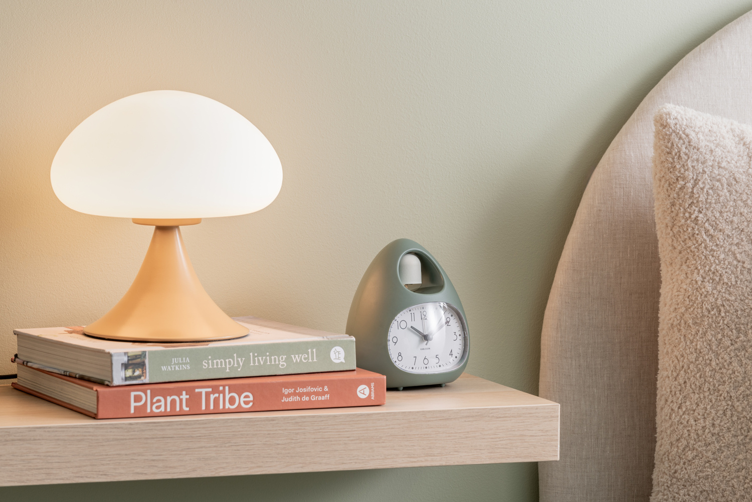 Karlsson - Wekker Blob Bell - Jungle groen