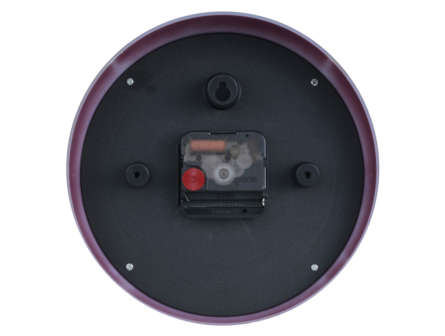 Karlsson - Wandklok Slope - Dark mauve- Ø20cm