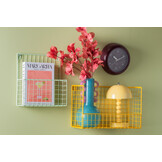 Karlsson - Wandklok Slope - Dark mauve- Ø20cm