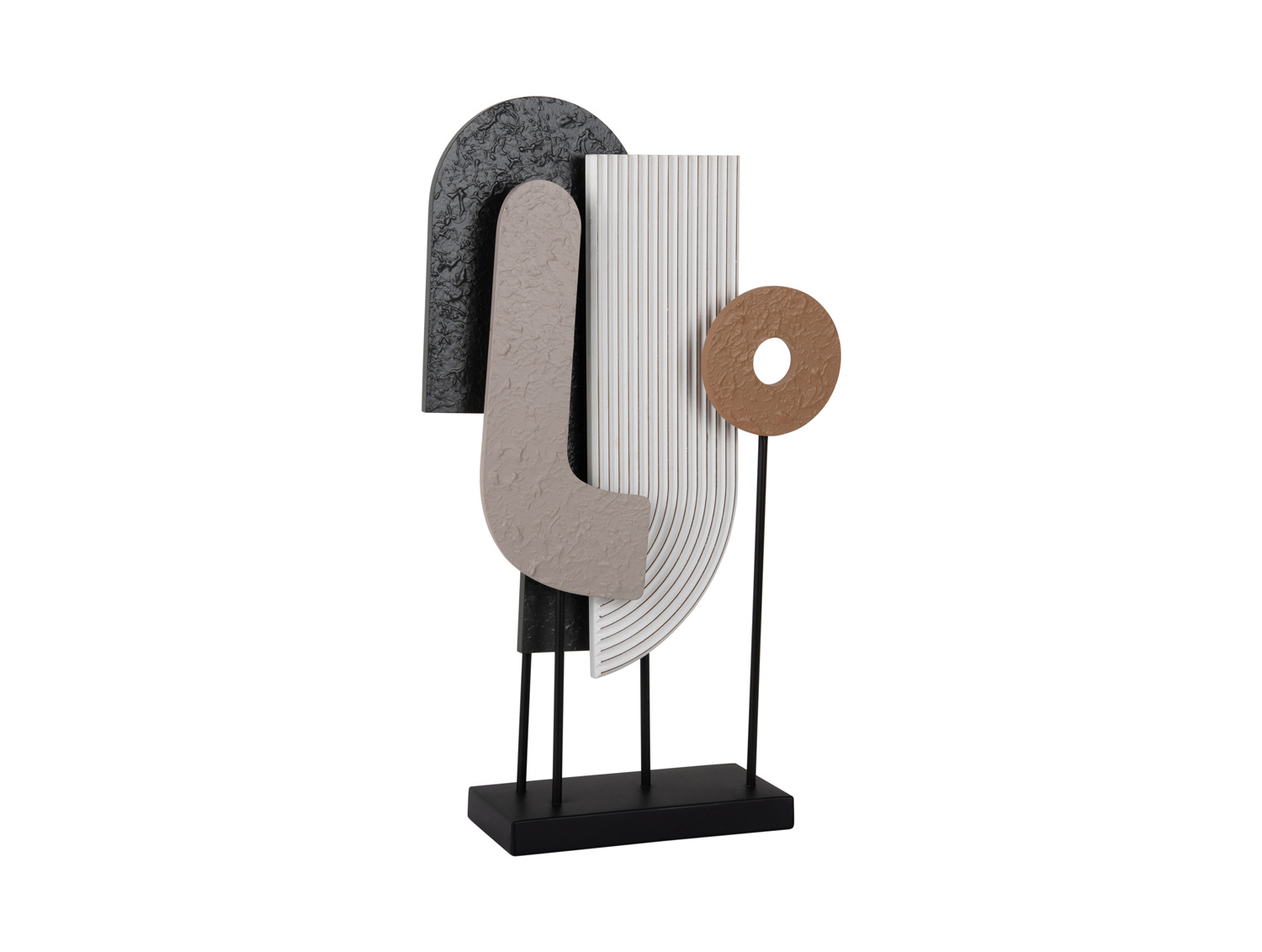 Present Time - Beeld Abstract Art High - Multicolor