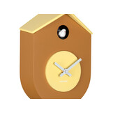 Karlsson - Wandklok Grato Cuckoo - Ochre yellow & soft yellow
