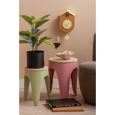 Karlsson - Wandklok Grato Cuckoo - Ochre yellow & soft yellow