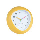 Karlsson - Wandklok Funky Vibes - Heldergeel- Ø25,5cm