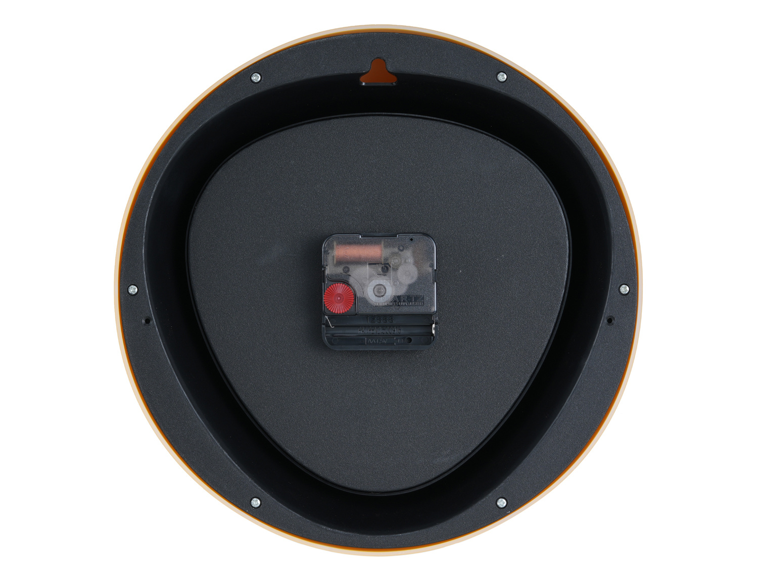 Karlsson - Wandklok Funky Vibes - Heldergeel- Ø25,5cm