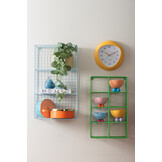 Karlsson - Wandklok Funky Vibes - Heldergeel- Ø25,5cm