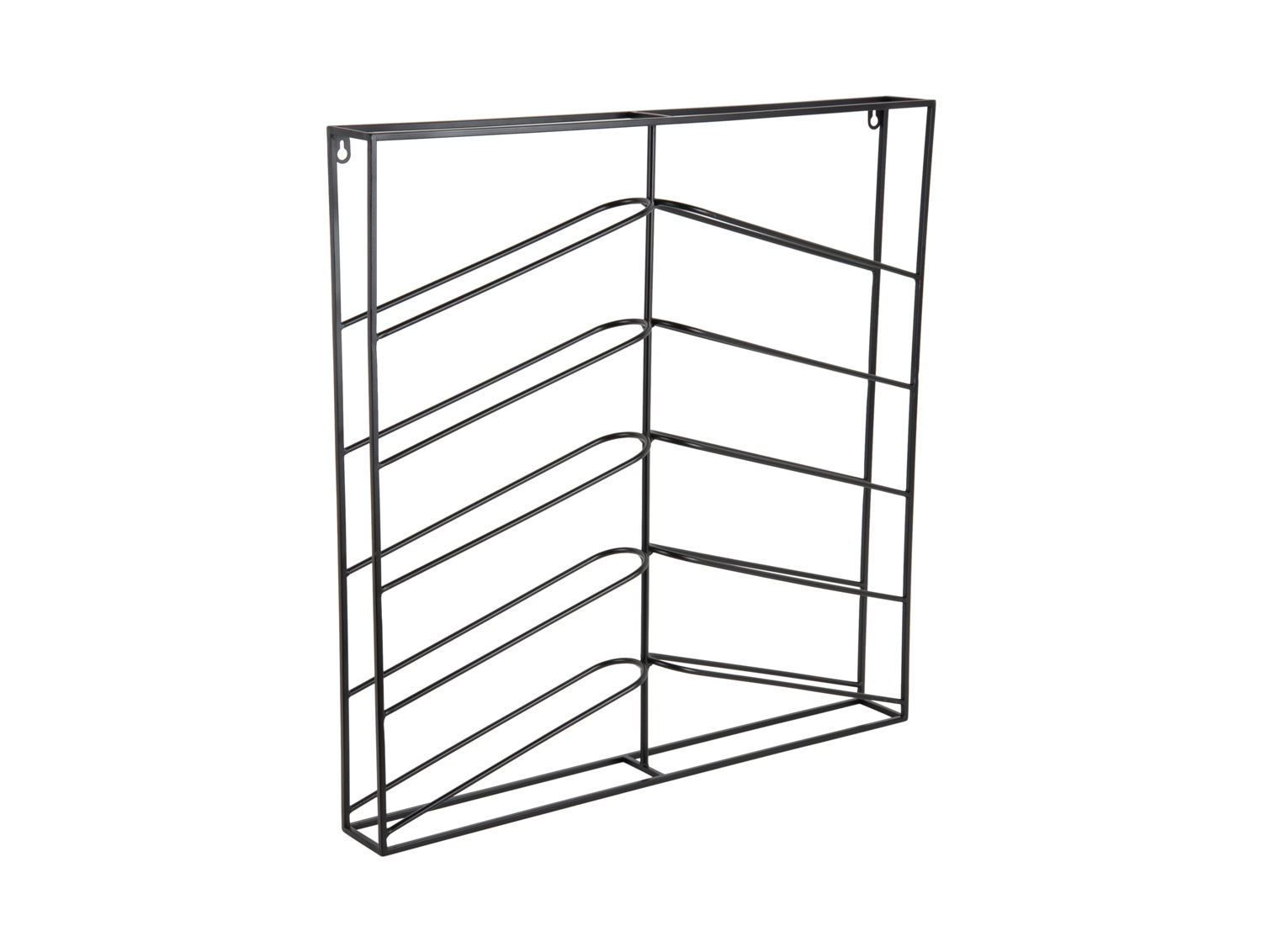 Present Time - Wijnrek Cuadro - Matt black