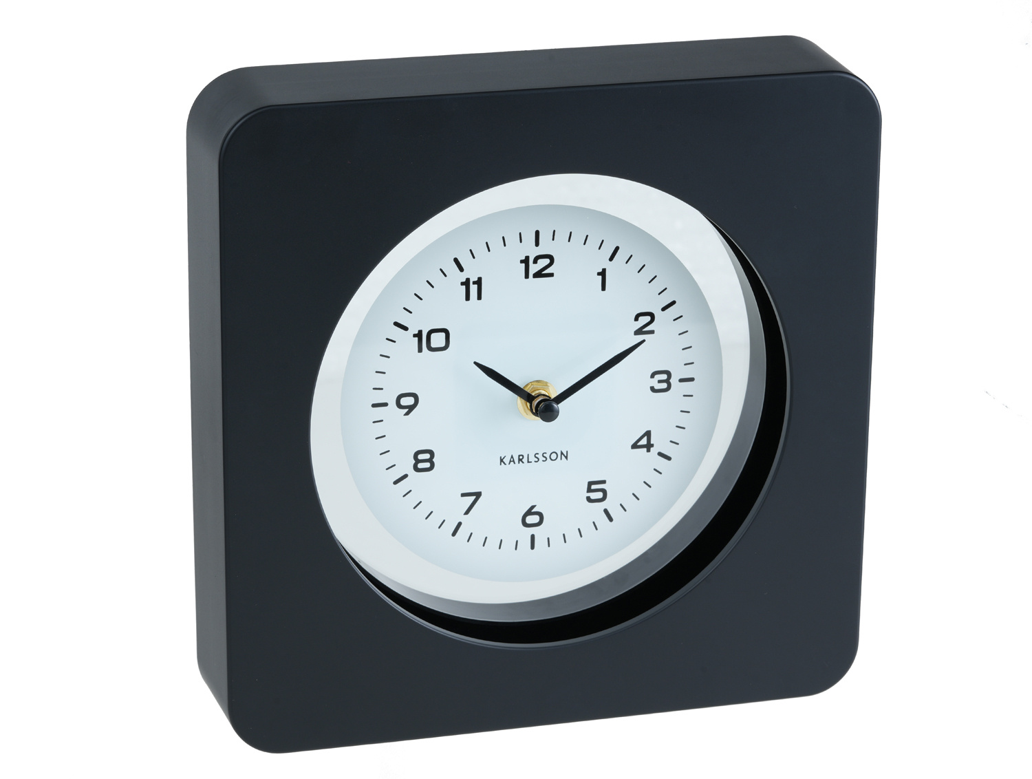 Karlsson - Wandklok New Vintage - Zwart- Ø22cm