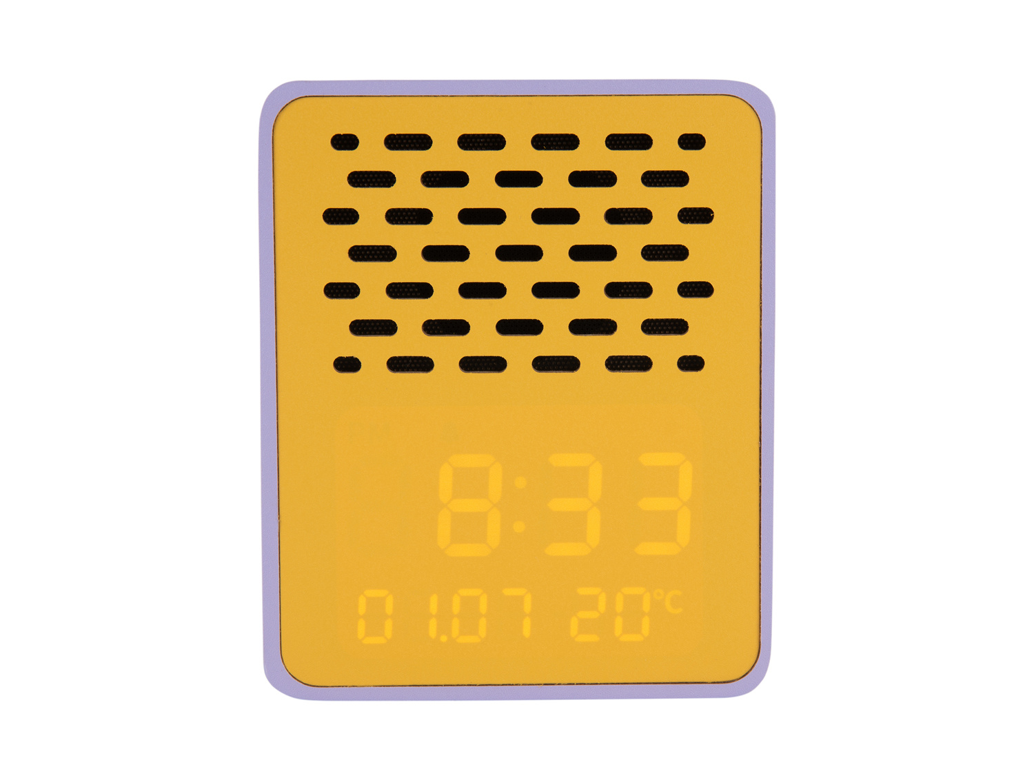 Karlsson - Wekker Funky Vibes Blue Tooth Speaker - Purple & yellow