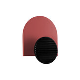 Present Time - Coat Hanger Single Knob - Rode oker