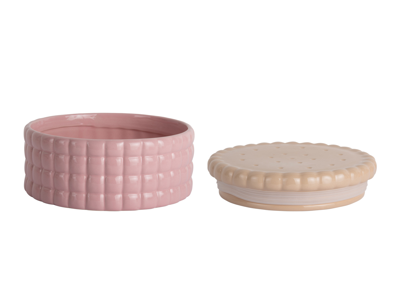 Present Time - Storage Jar Biscuit Box Large - Zachtroze