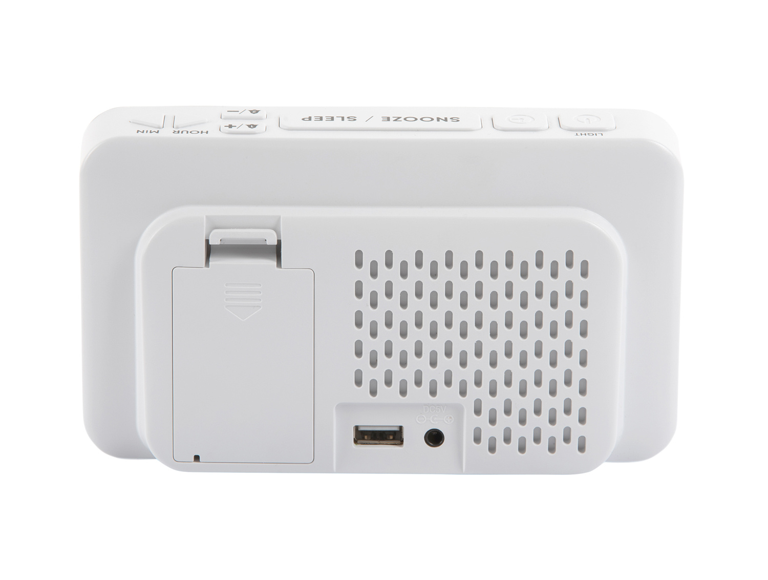 Karlsson - Wekker New Retro - Wit