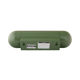 Karlsson - Wandklok Tube Flip - Jungle groen