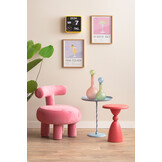 Present Time - Vaas Alegre Globo Large - Soft pink & soft green