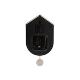 Karlsson - Wandklok Grato Cuckoo - Black & warm grey