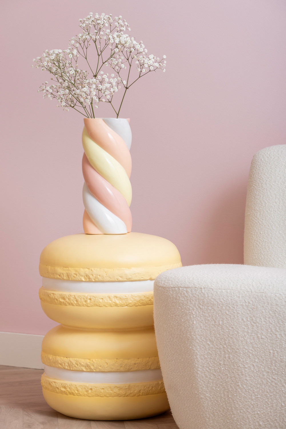 Leitmotiv - Kruk Macaron - Zachtgeel