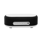 Karlsson - Wekker Vogue w. Phone Charger And Blue Tooth - Zwart