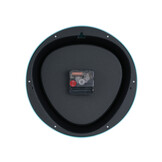 Karlsson - Wandklok Funky Vibes - Turquoise blue- Ø25,5cm